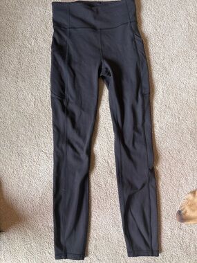 lululemon athletica Black High-Rise Ankle Leggings